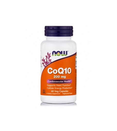 Picture of NOW CoQ10 200 mg Veg 60 Capsules