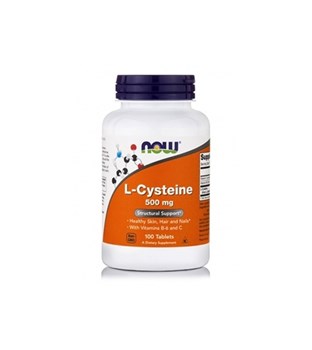 Picture of NOW L-Cysteine 500 mg 100 Tablets