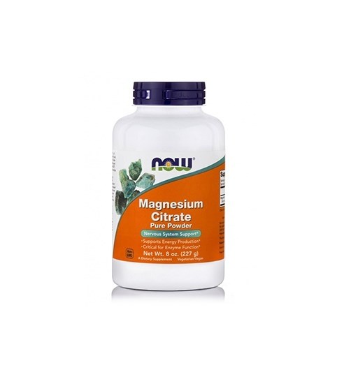 Picture of NOW Magnesium Citrate Pure Powder 8 oz 227gr