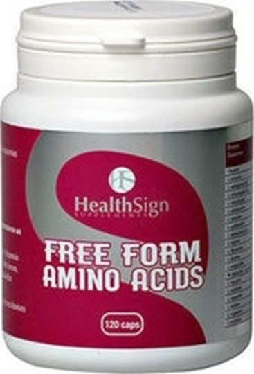 Picture of HEALTH SIGN Free Form Amino Acids 120 caps
