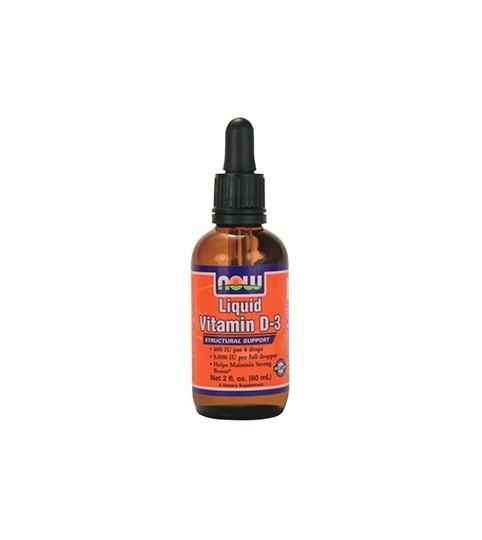 Picture of NOW Vitamin D-3 LIQUID 5000IU 60ml