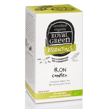 Picture of Royal Green Organic Iron Complex 60 vegicaps