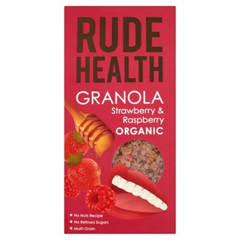 Picture of Rude Health, Granola Φράουλα & βατόμουρα Βιολογικά 450 γρ