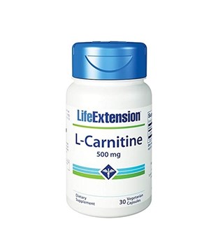 Picture of Life Extension L CARNITINE 500MG 30 vegcaps