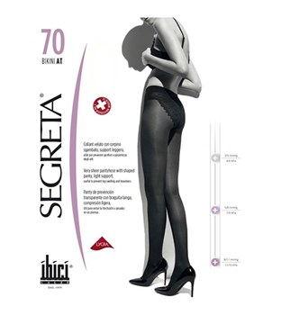 Picture of Ibici Segreta Bikini 70 Den Καλσόν Διαβαθμισμένης Συμπίεσης 8-11 mmHg