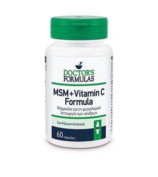 Picture of Doctor's Formulas MSM & VITAMIN C FORMULA 60 κάψουλες