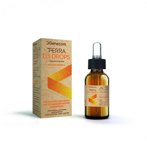 Picture of GENECOM, Terra D3 Drops 30ml