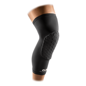 Picture of McDavid 6446 Hexpad Leg Protection Sleeves ζευγάρι Μαύρο