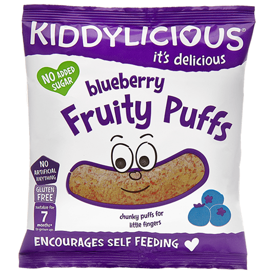 Picture of KIDDYLICIOUS Blueberry Fruity Puffs