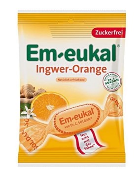 Picture of ΕΜ-EUKAL ΚΑΡΑΜΕΛΑ ΠΟΡΤΟΚΑΛΙ-GINGER ΧΩΡΙΣ ΖΑΧΑΡΗ 75γρ