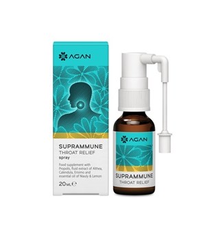 Picture of AGAN SUPRAMMUNE THROAT RELIEF spray 20 ml