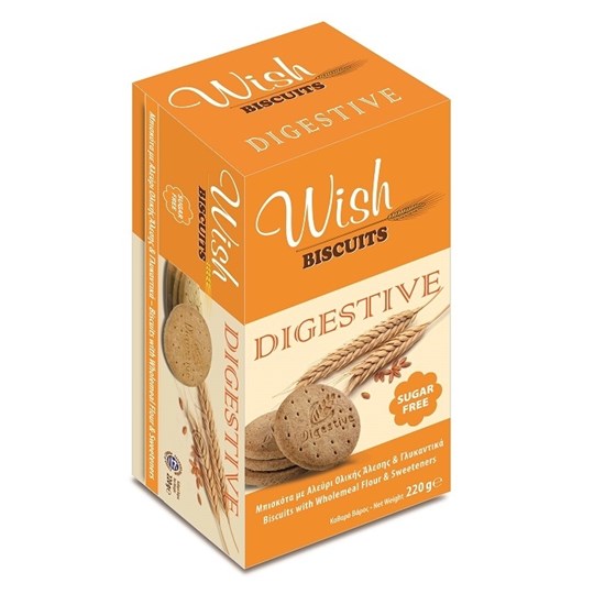 Picture of WISH, Biscuits Digestive 220g