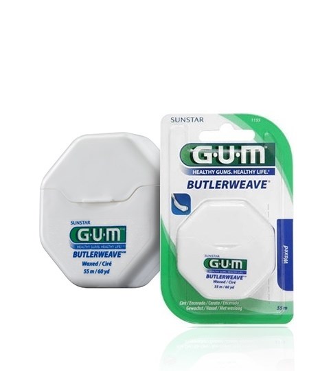 Picture of GUM 1155 Butlerweave Floss Waxed Οδοντικό νήμα 55m