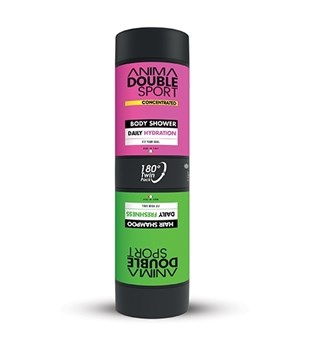 Picture of ANIMA DOUBLE SPORT BODY SHOWER HYDRATION + HAIR SHAMPOO 170ML & 170ML