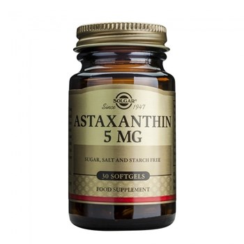 Picture of SOLGAR Astaxanthin 5mg 30 softgels