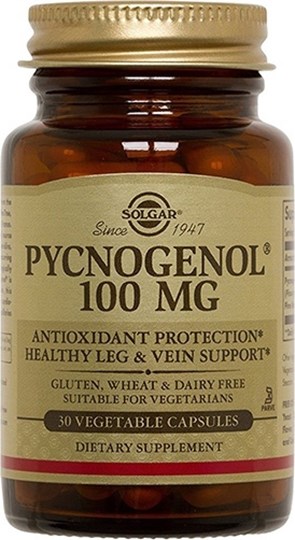 Picture of SOLGAR Pycnogenol 100mg 30 veg caps