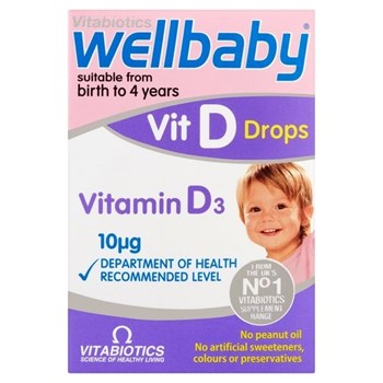 Picture of VITABIOTICS Wellbaby Vit D Drops 30ml