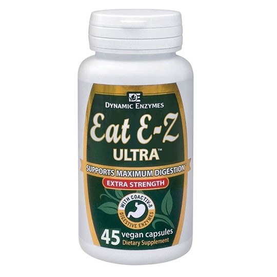 Picture of DYNAMIC ENZYMES Eat E-Z Ultra 45Veg.Caps
