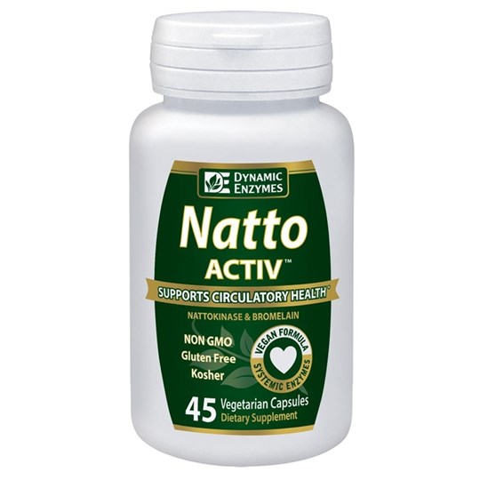 Picture of DYNAMIC ENZYMES Natto Activ 45 Caps