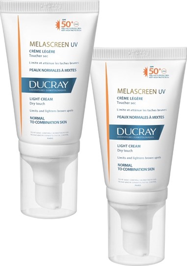 Picture of DUCRAY Melascreen Creme Legere SPF50+ 2x40ml