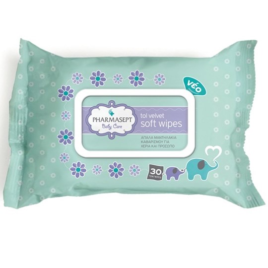 Picture of PHARMASEPT Baby Care Soft Wipes 30τμχ