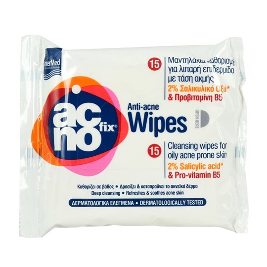 Picture of INTERMED Acnofix Wipes 15τμχ