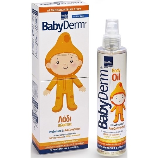 Picture of INTERMED Babyderm Body Oil 200ml