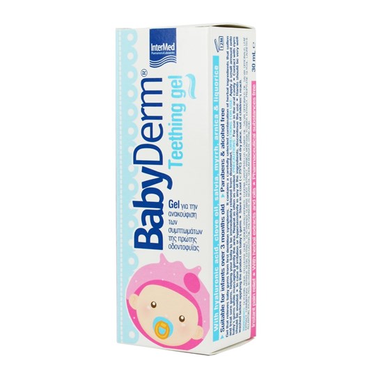 INTERMED Babyderm Teething Gel 30ml PharmaDirect.gr