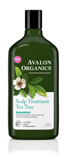 Picture of AVALON ORGANICS Scalp Treatment Tea Tree Shampoo 325ml