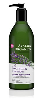 Picture of AVALON ORGANICS Nourishing Lavender Hand & Body Lotion 340gr