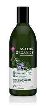 Picture of AVALON ORGANICS Rejuvenating Rosemary Bath & Shower Gel 355ml