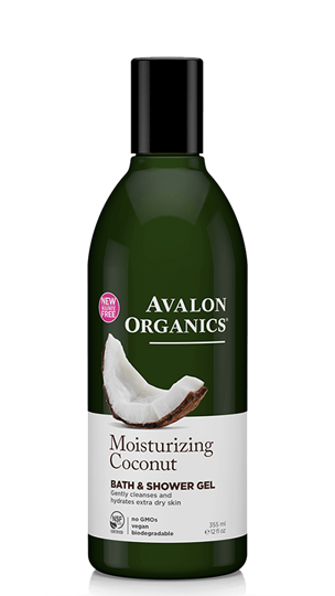 Picture of AVALON ORGANICS Moisturizing Coconut Bath & Shower Gel 355ml