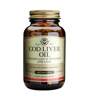Picture of SOLGAR Cod Liver Oil 100 softgels