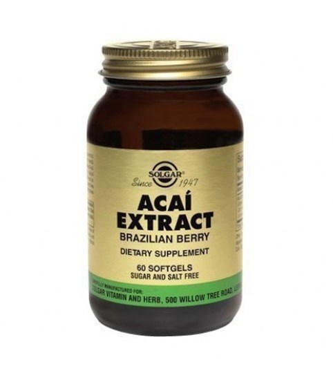 Picture of SOLGAR Acai Extract 60 Softgels