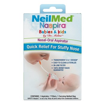 Picture of NEILMED Naspira Babies & Kids Nasal-Oral Aspirator 1τμχ