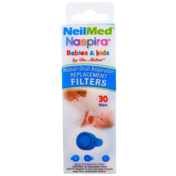 Picture of NEILMED Naspira Babies & Kids Nasal-Oral Aspirator Replacement Filters 30τμχ
