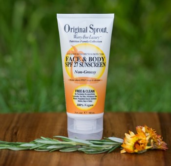 Picture of ORIGINAL SPROUT Tahitian Face & Body Sunscreen 90ml