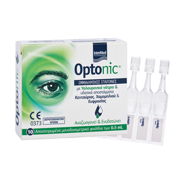 Picture of INTERMED Optonic Οφθαλμικές Σταγόνες 10amp x 0.5ml
