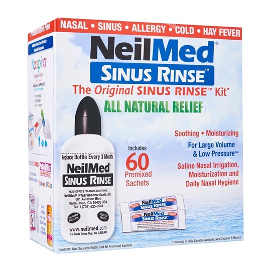 Picture of NEILMED Sinus Rinse Kit 60 (1 φιάλη & 60 φακελίσκοι)