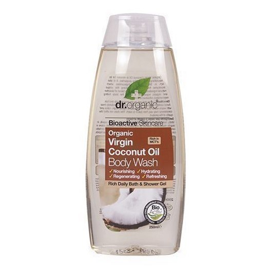 Picture of Dr. Organic Organic Virgin Coconut Oil Body Wash 250ml Αφρόλουτρο 'Ελαιο Καρύδας