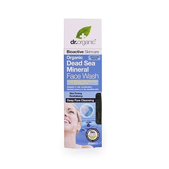 Picture of DR.ORGANIC Organic Dead Sea Mineral Face Wash 200ml