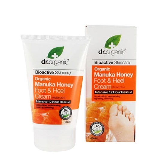 Picture of Dr .Organic Manuka Honey Foot and Heel Cream 125 ml