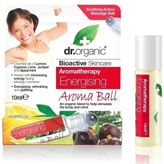 Picture of Dr. Organic Energising Aroma Ball 10ml Τονωτικό Ίαμα με συνδυασμό Αιθέριων Ελαίων