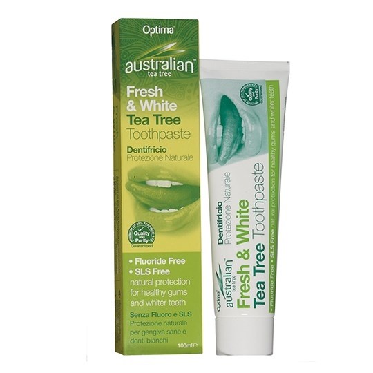 Picture of Optima Australian Organic Tea Tree Fresh & White Toothpaste 100ml