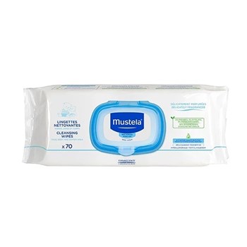 Picture of MUSTELA Dermo Soothing Wipes Delicately Fragnanced 70pcs Mωρομάντηλα Καθαρισμού