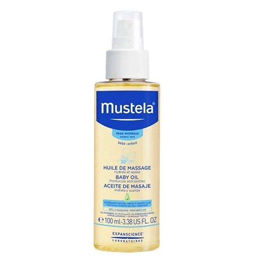 Picture of MUSTELA Baby Oil 100ml Λάδι για μασάζ