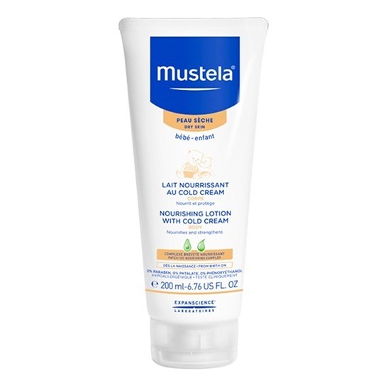 Picture of MUSTELA Nourishing lotion with Cold Cream 200ml Κρέμα ενυδάτωσης προσώπου για ξηρό δέρμα