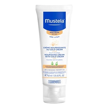 Picture of MUSTELA Nourishing cream with Cold Cream 40ml Κρέμα ενυδάτωσης σώματος για ξηρό δέρμα