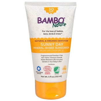 Picture of Αντηλιακή Βρεφική Κρέμα Bambo Nature Sunny Day 30SPF 150ml