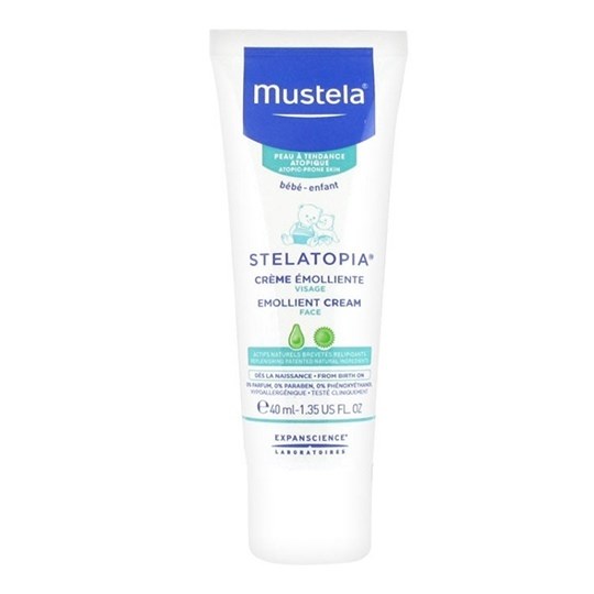 Picture of Mustela STELATOPIA Emollient face cream 40ml Μαλακτική κρέμα πρoσωπού για ατοπικό δέρμα